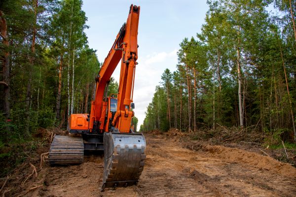 Backhoe Land Clearing in Niagara Falls